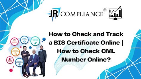 Track BIS Certificate Online .